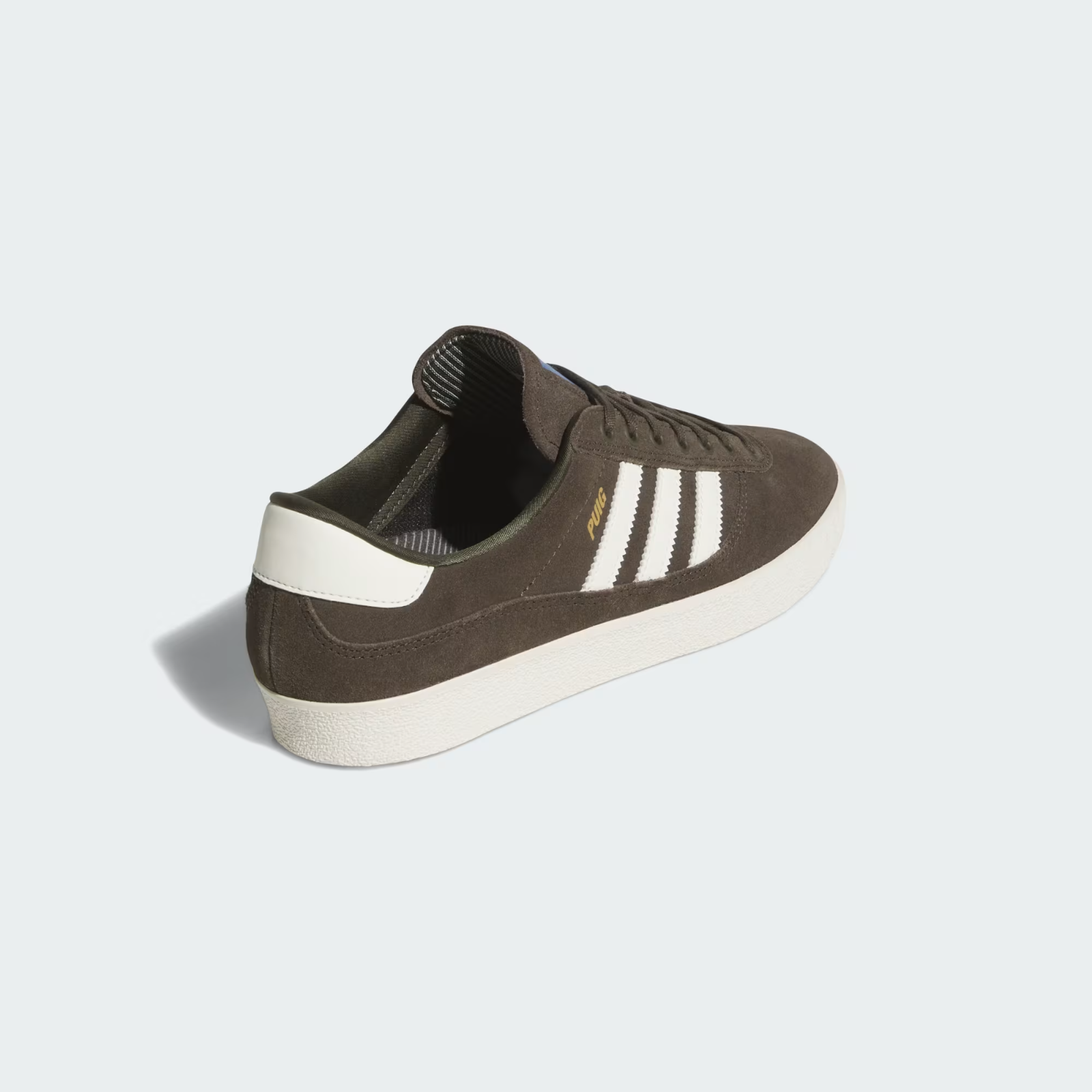 JQ1115 adidas Originals Puig Indoor Shadow Olive Off White Blue Bird (Men's)