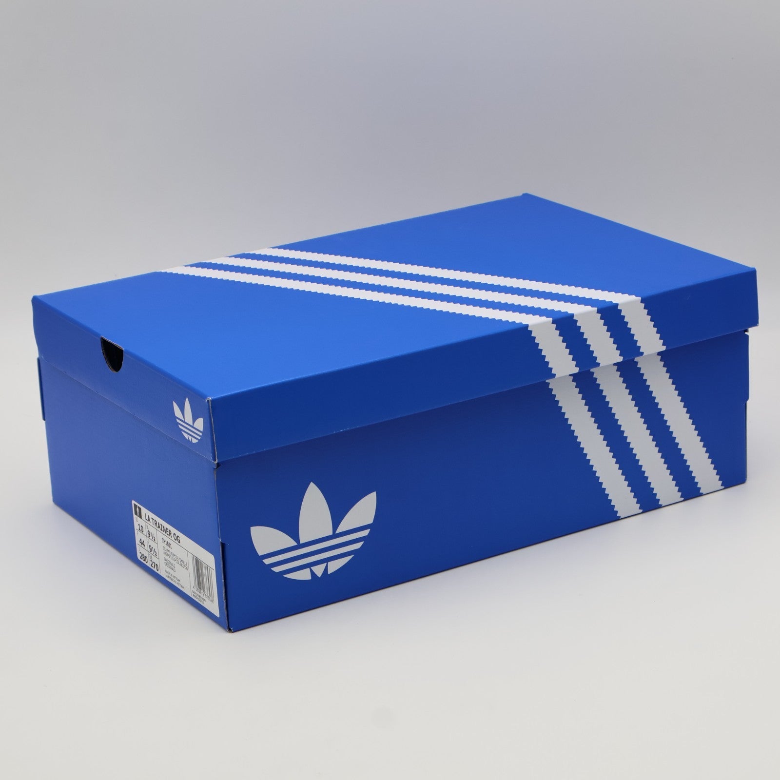 IH1651 adidas LA Trainer OG Silver Metallic Supplier Colour Dark Blue (Men's)