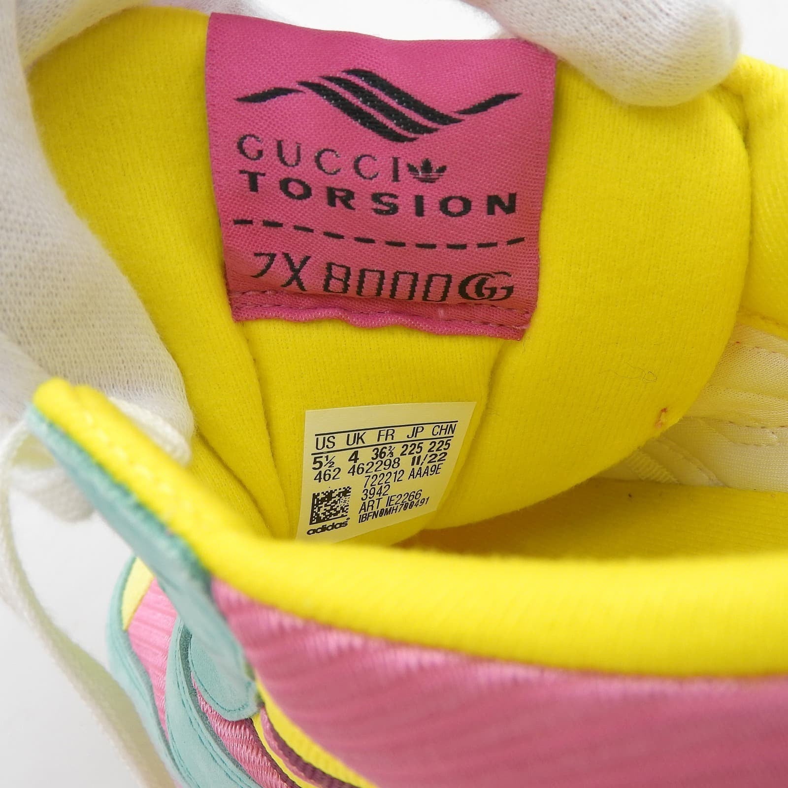 IE2266 GUCCI Ã adidas ZX8000 "Pink Strata" (Women's)