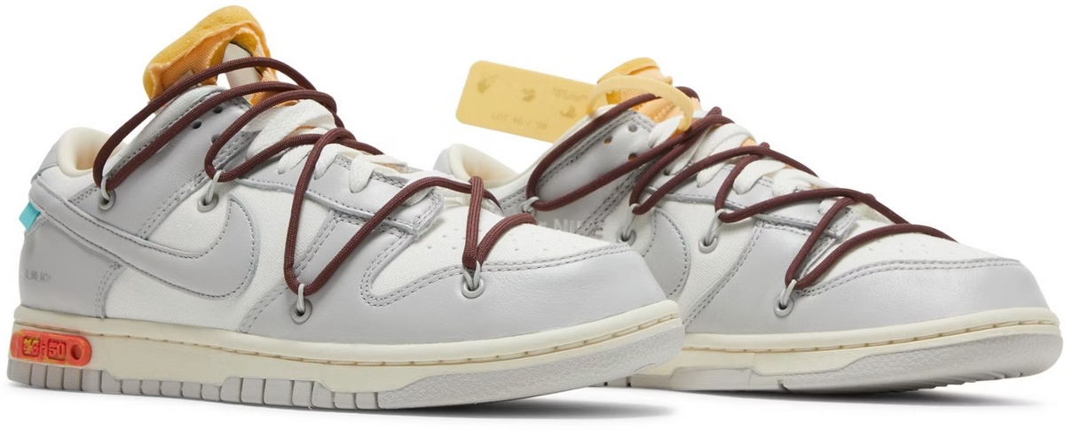 DM1602-102 Off-White Ã Nike Dunk Low 1 of 50 "Lot.46" (Men's)