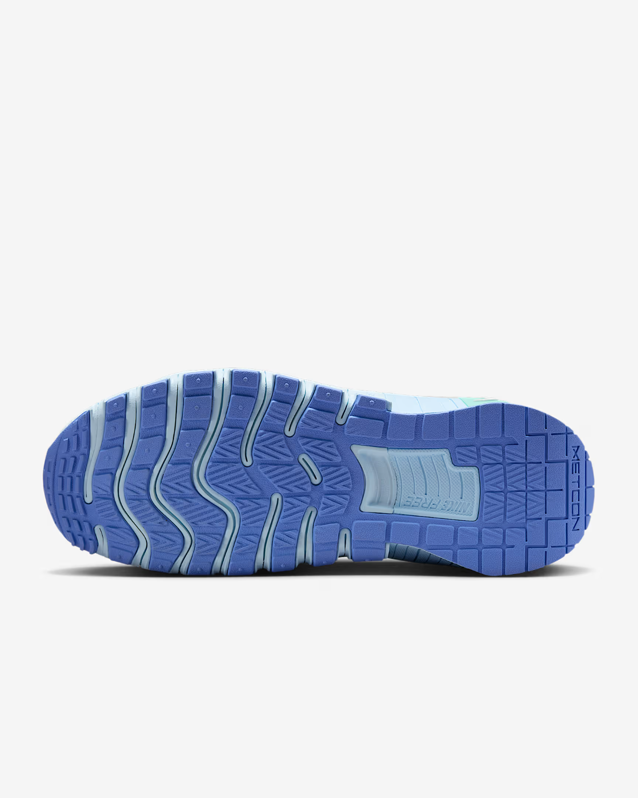 IB6902-400 Nike Free Metcon 6 AMP Ice Blue Royal Pulse Racer Blue White (Women's