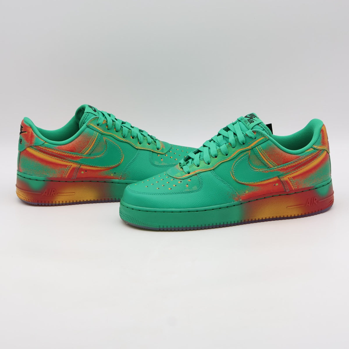IB6834-300 Nike Air Force 1 Low Stadium Green Laser Orange (Men's)