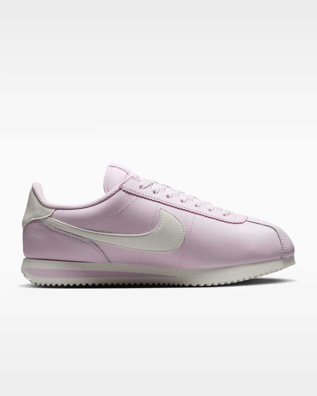 DN1791-500 Nike Cortez Leather Bleached Lilac Sail (Women's)