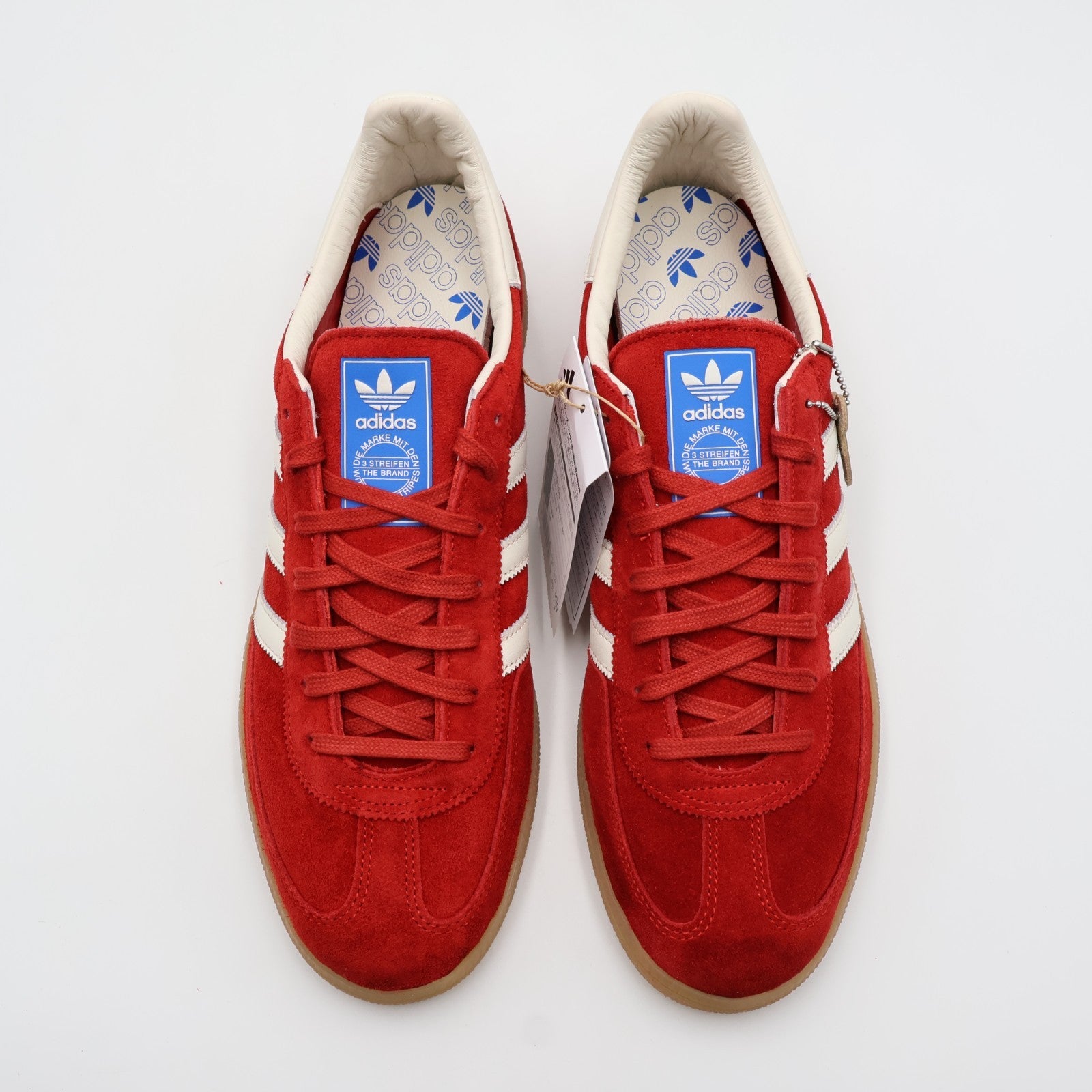 JR9535 adidas Originals Handball Spezial Made in Germany Equipment Red (Men's)