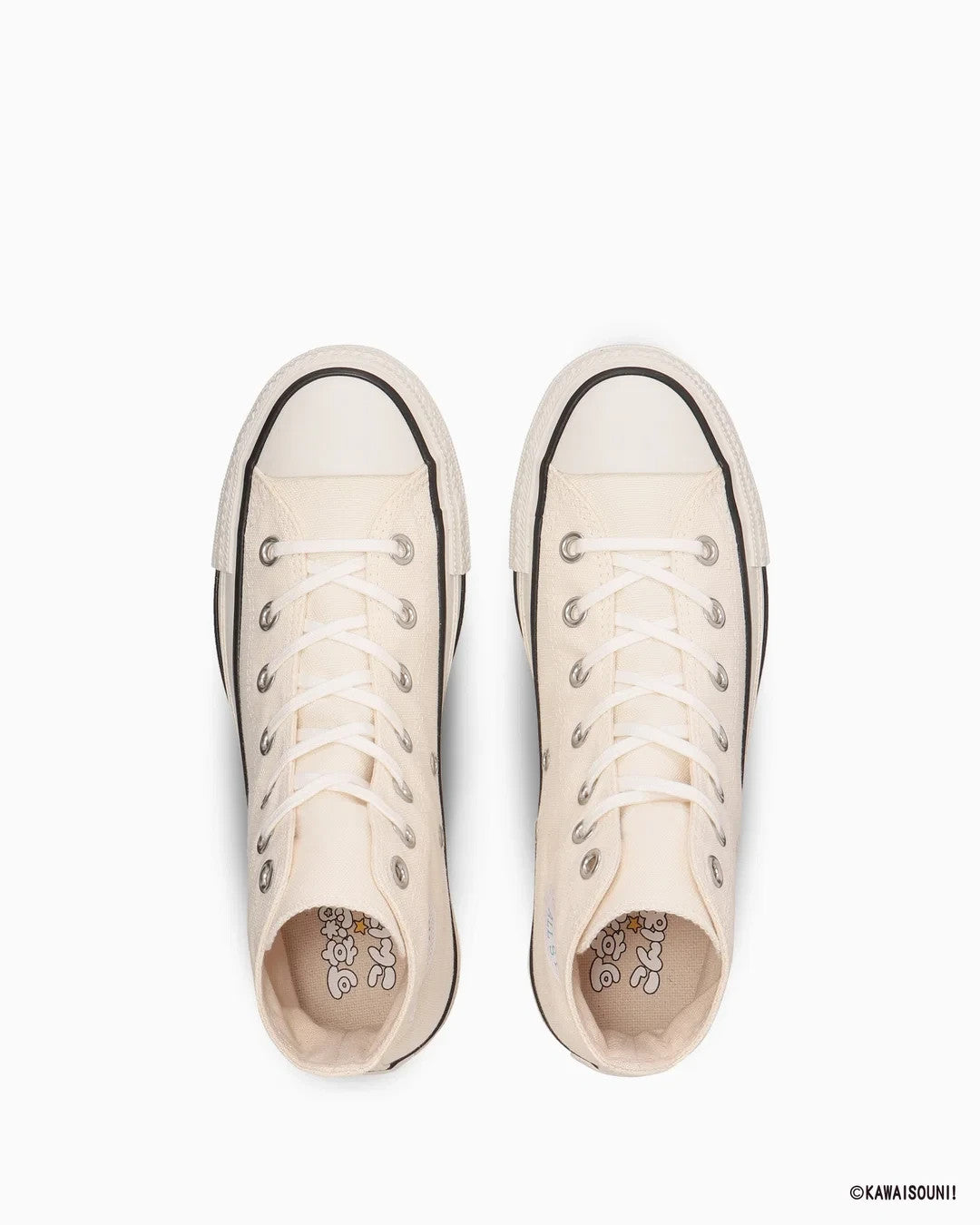 31316591 Kawaisouni! Converse All Star KM Hi Off White (Men's)