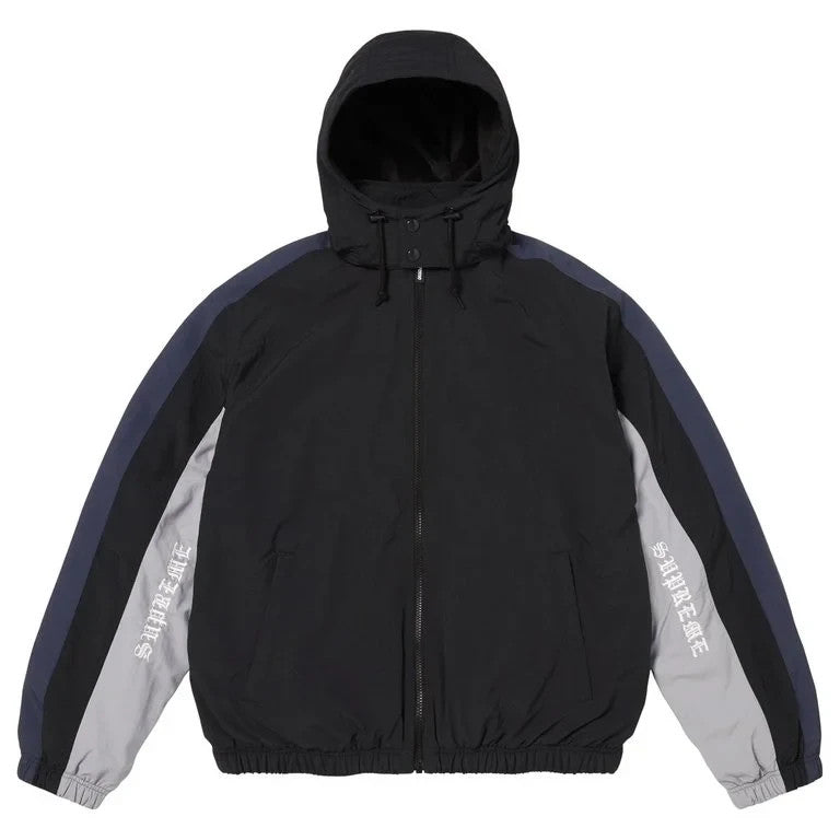 Supreme AOI Fleece Lined Track Jacket Black
