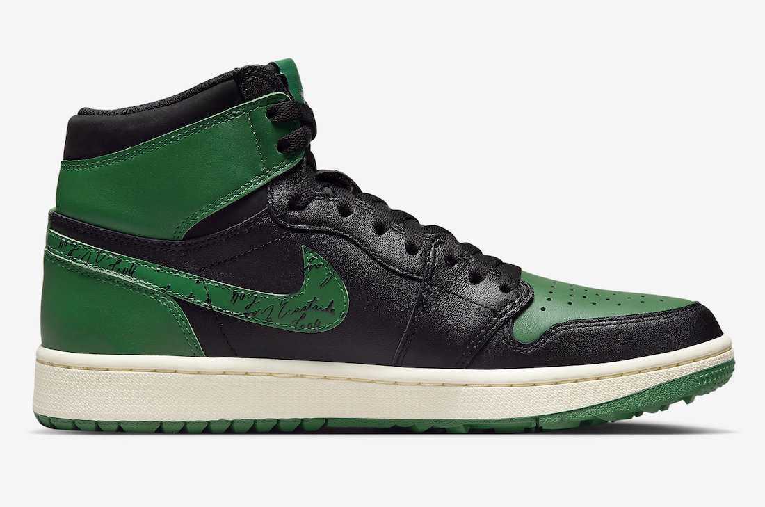 FJ0849-001 Eastside Golf Nike Air Jordan 1 High Golf Malachite 1961 (Men's)