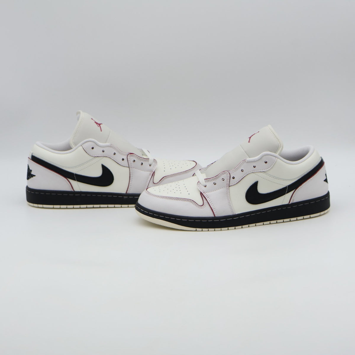 IV5325-133 Nike Air Jordan 1 Low SE Sail Black Sweet Beet (Men's)