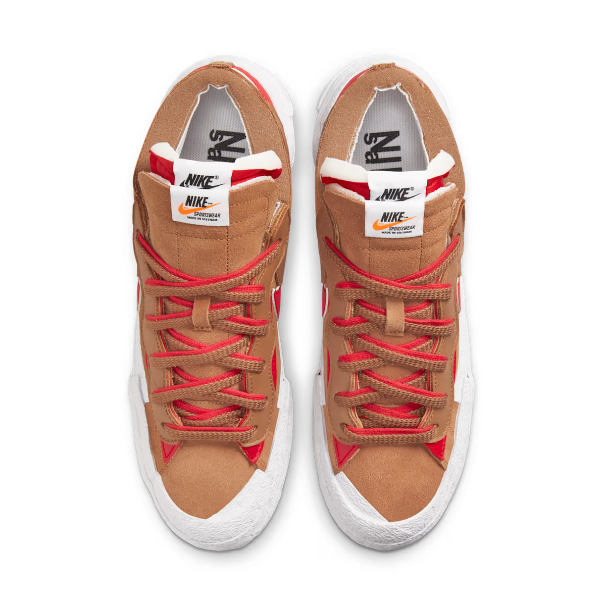 DD1877-200 SACAI Ã NIKE BLAZER LOW "BRITISH TAN" (Men's)