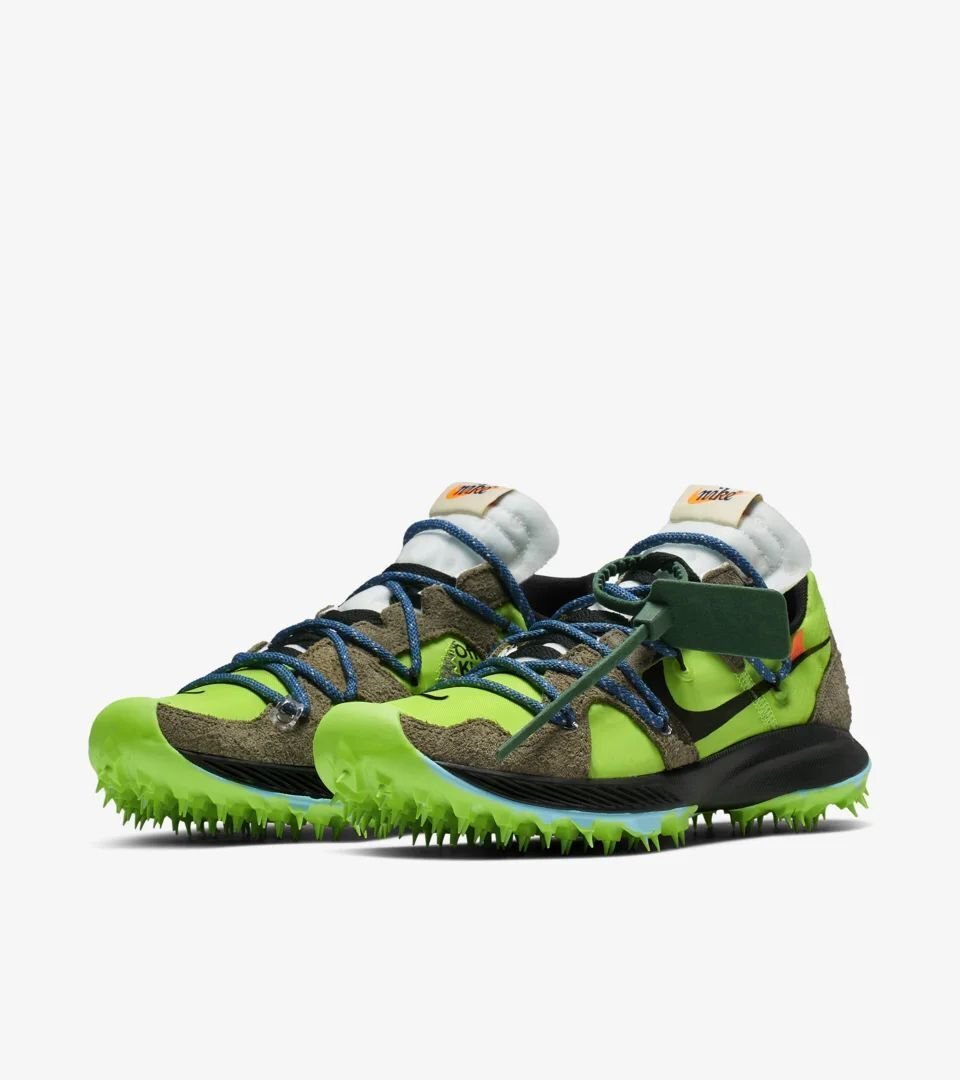 CD8179-300 Off-White Ã Nike Air Zoom Terra Kiger 5 Green (Women's)