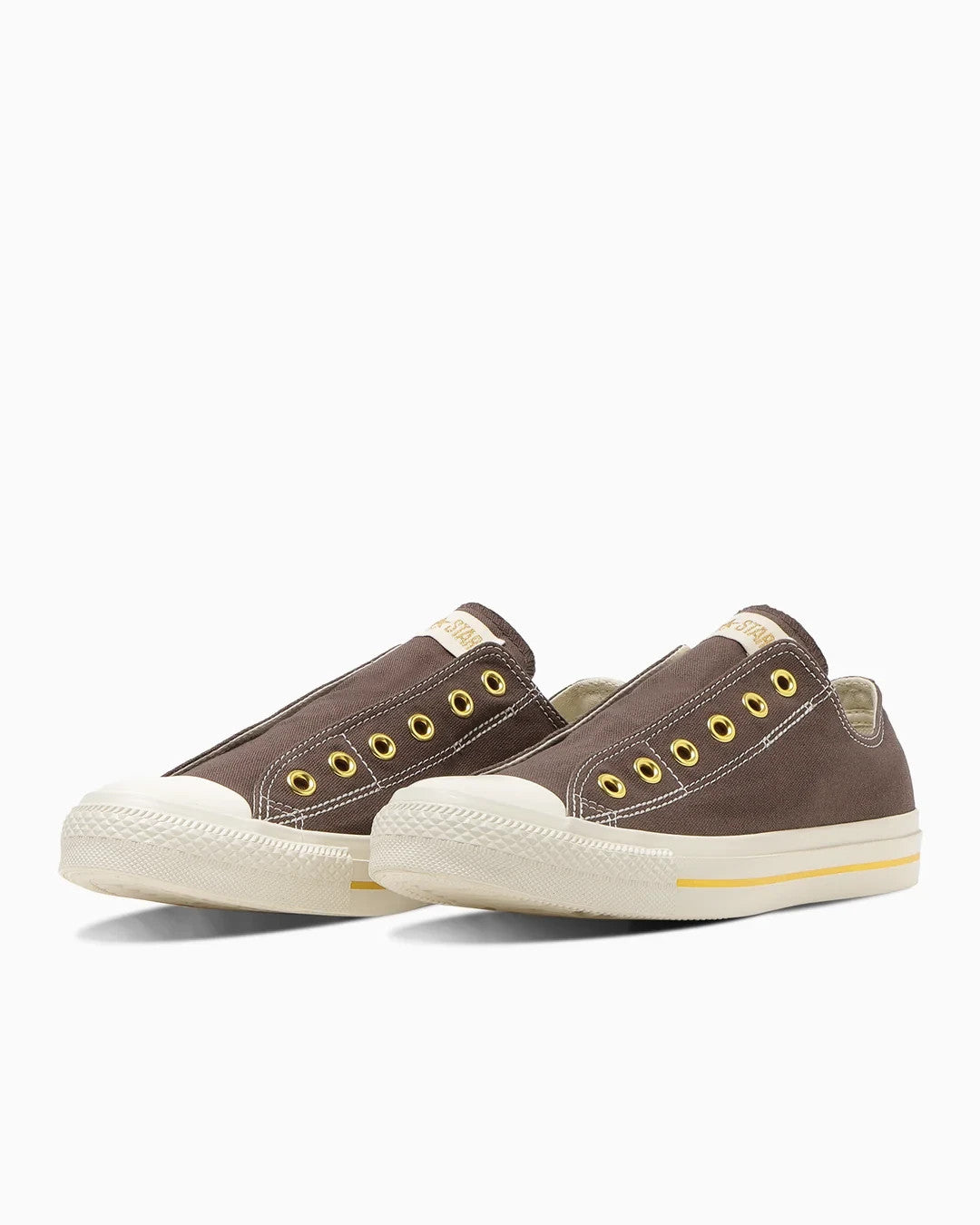 31316642 Converse All Star Goldstripe Slip OX Dark Brown (Men's)