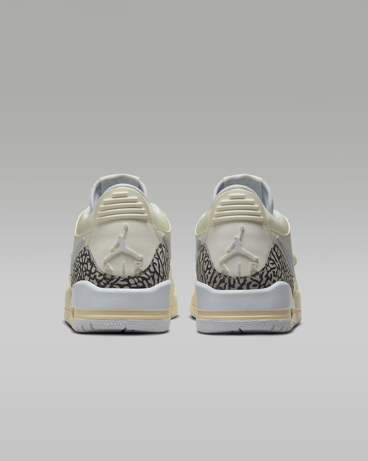 FQ7827-101 Nike Air Jordan Legacy 312 Low Sail Cement Grey Black Footba (Women's