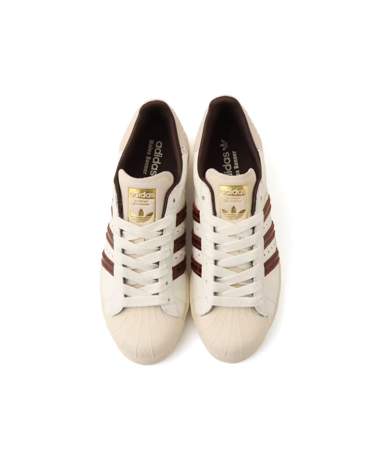 KH8797 Wales Bonner adidas Originals Superstar Wonder White Fox Brown (Men's)