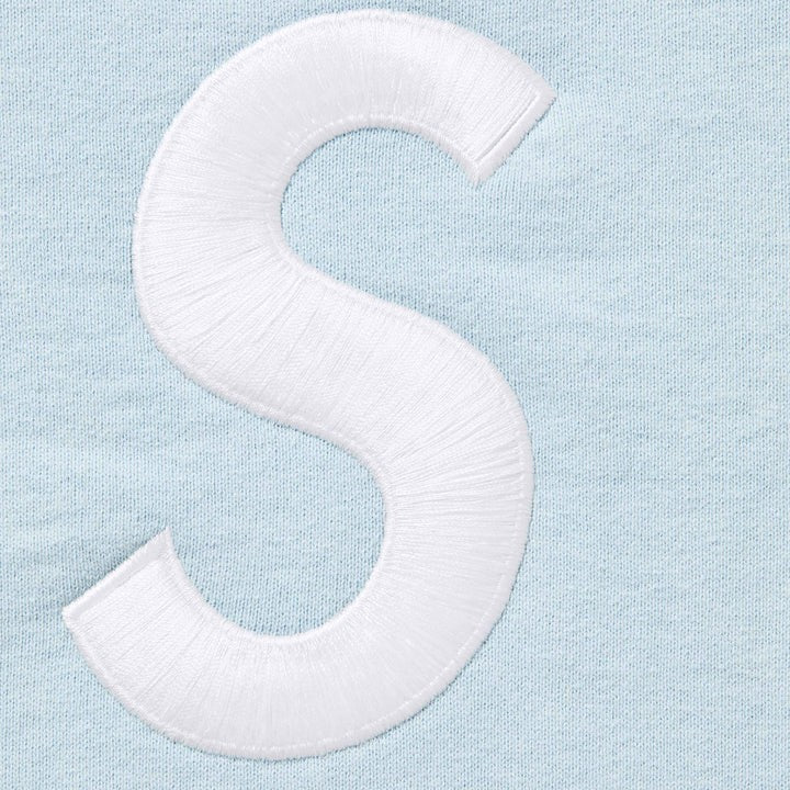Supreme S Logo Zip Up Hooded Sweatshirt (25FW) Light Blue