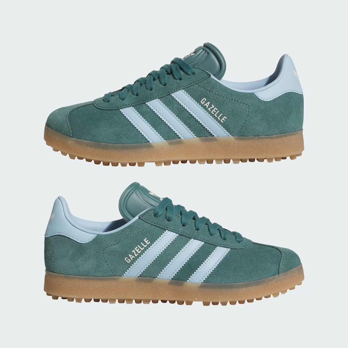 JI4172 adidas Originals Gazelle Spikeless Golf Preloved Teal Clear Sky (Women's)