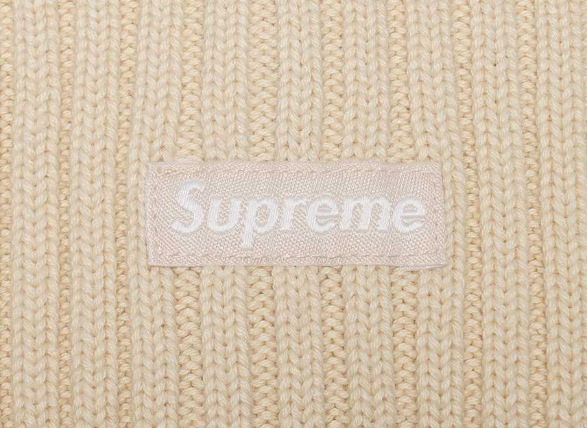 Supreme Overdyed Beanie Light Tan (24SS)