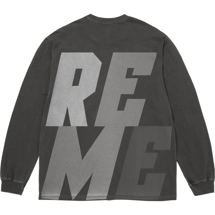 Supreme Reflective L/S Top Black