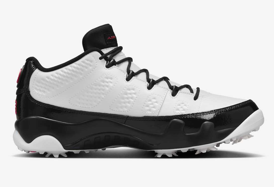FJ5934-100 Nike Air Jordan 9 Golf White Black True Red (Men's)
