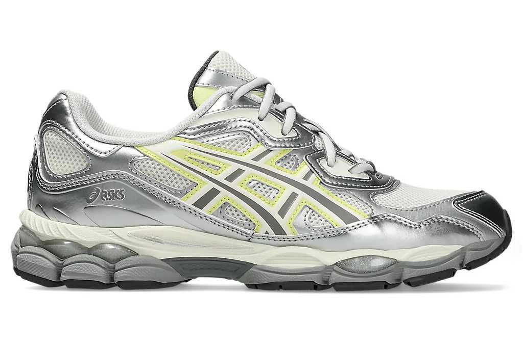 1202A498-100 emmi Asics Gel-NYC White Huddle Yellow (Women's)