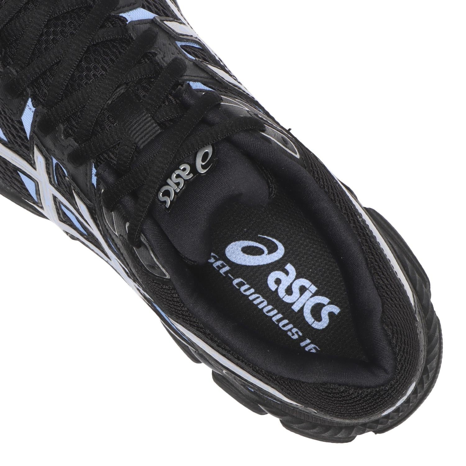 1203A888-001 Asics Gel-Cumulus 16 Black Pure Silver (Men's)