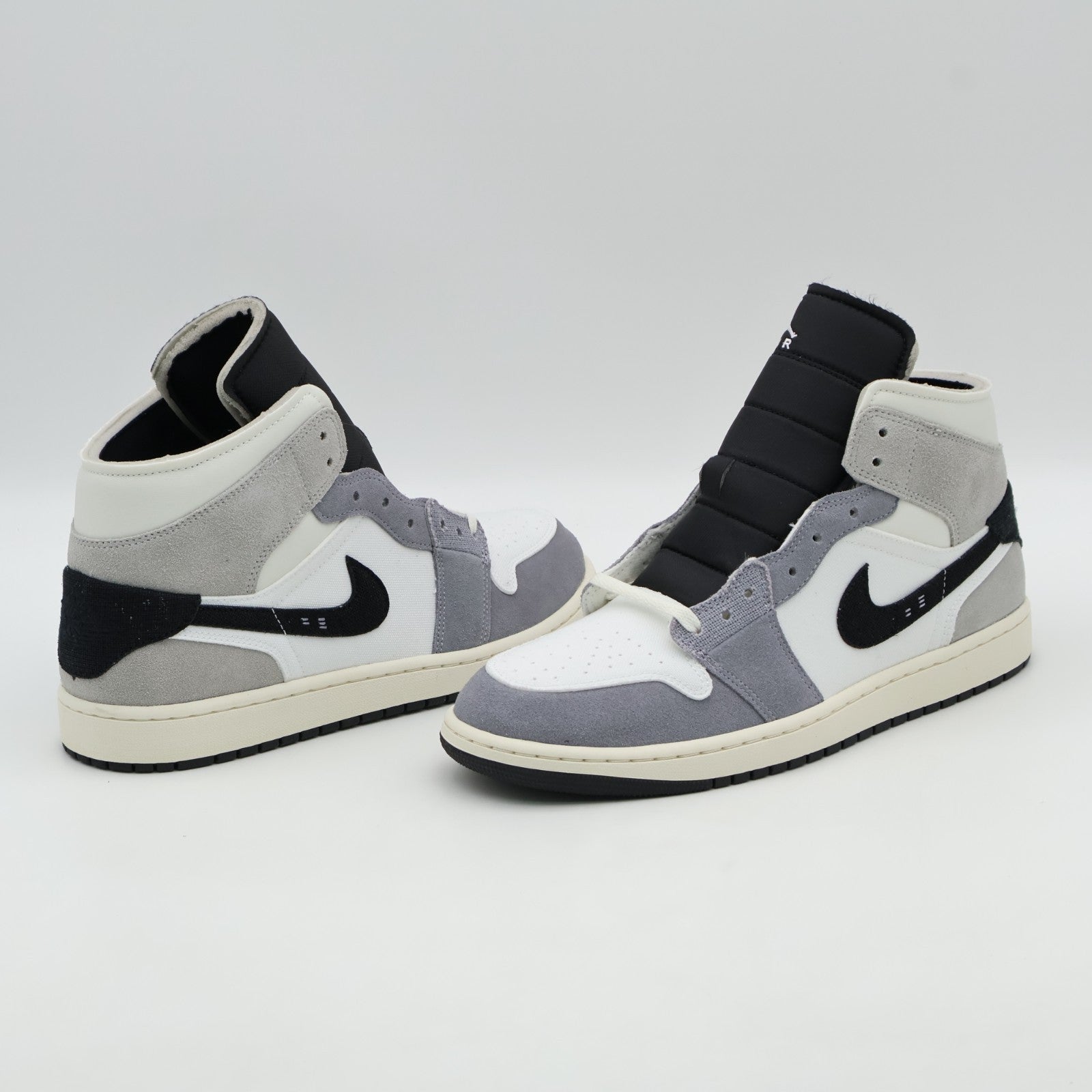 DZ4136-002 Nike Air Jordan 1 Mid SE Craft Cement Grey