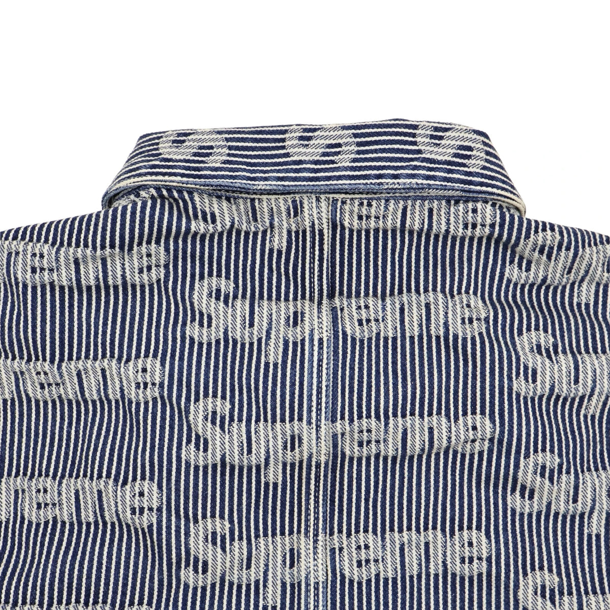 Supreme Denim Chore Trucker Jacket Stripe