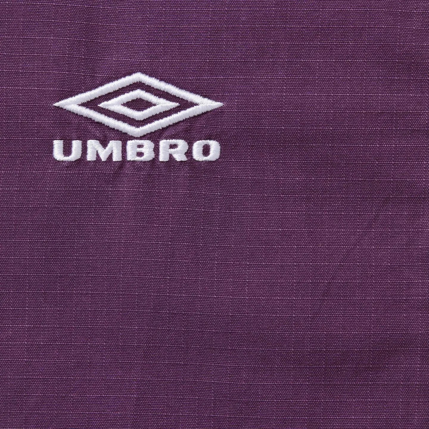 Supreme Umbro Cotton Ripstop Track Jacket (26SS) Plum