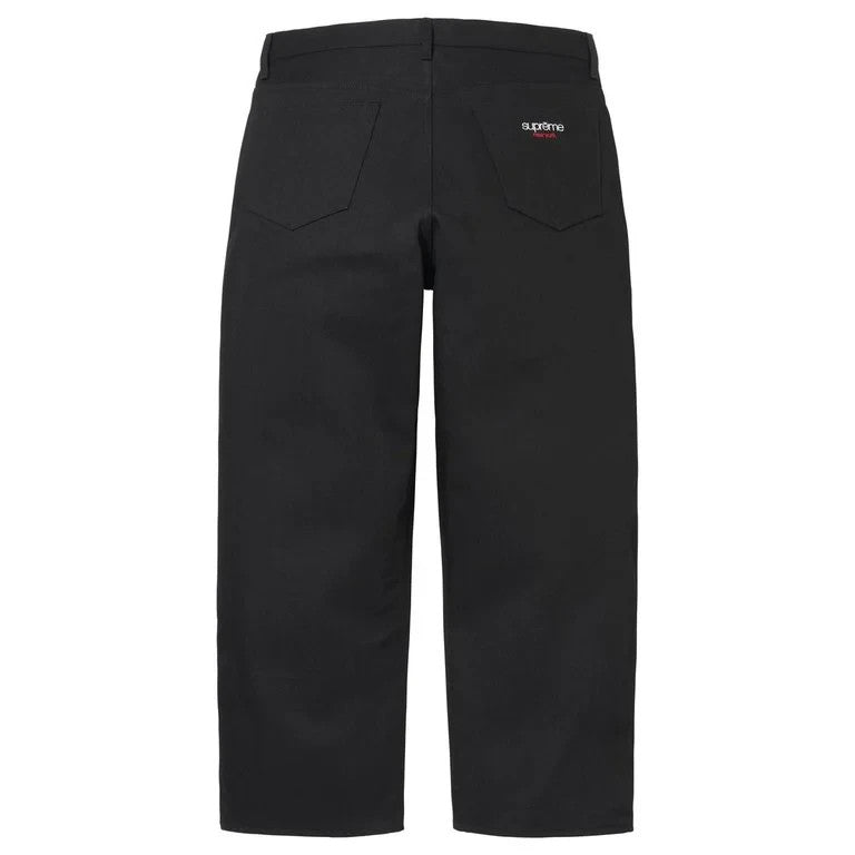 Supreme Baggy Selvedge Jean Rigid Black