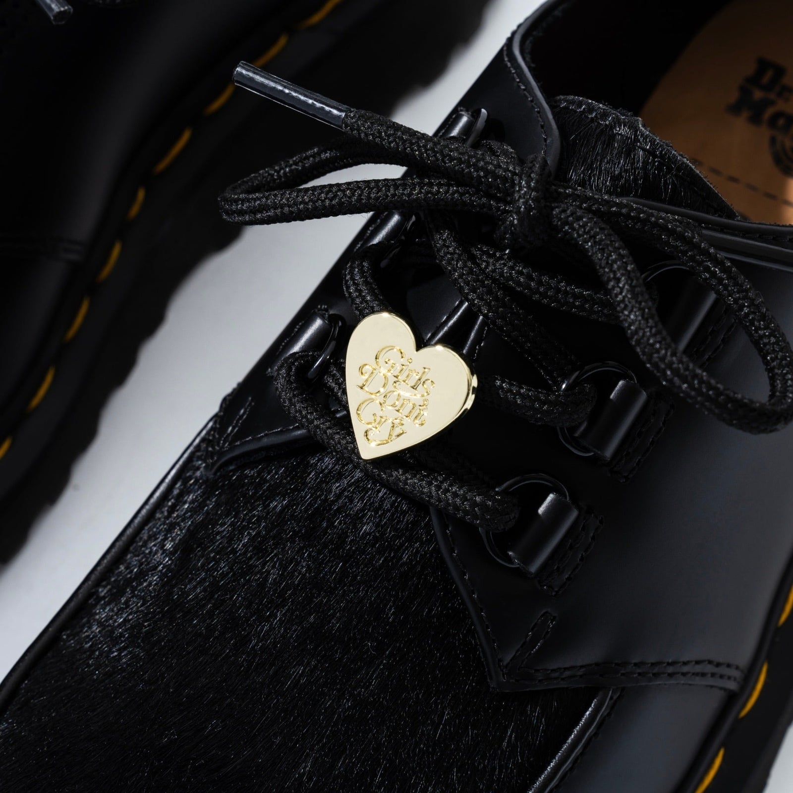 Girls Donât Cry Dr.Martens Ramsey Creeper Black VERDY