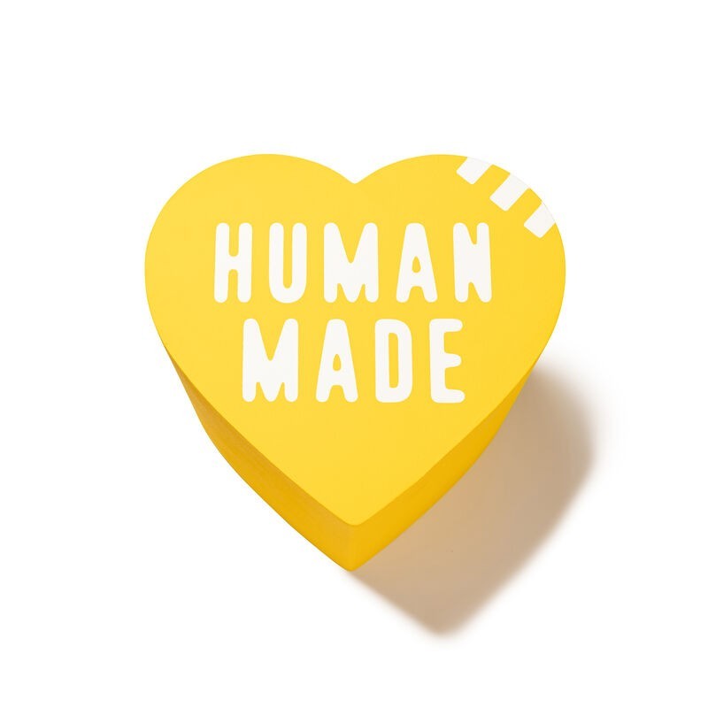HUMAN MADE Heart Urethane Stool Yellow