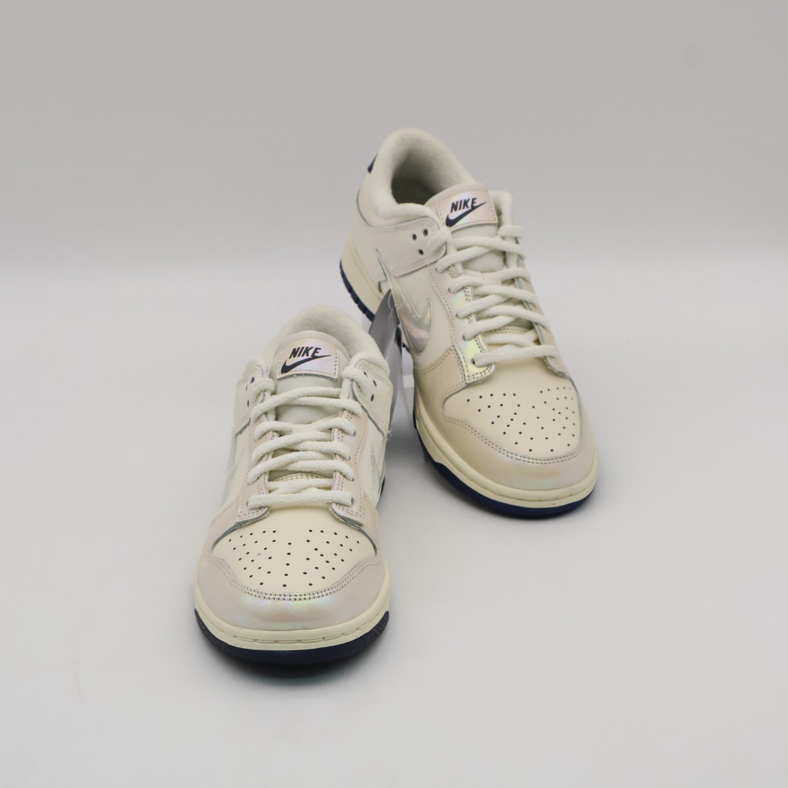 IM6571-027 Nike Dunk Low Mini Swoosh Soft Pearl (Women's)