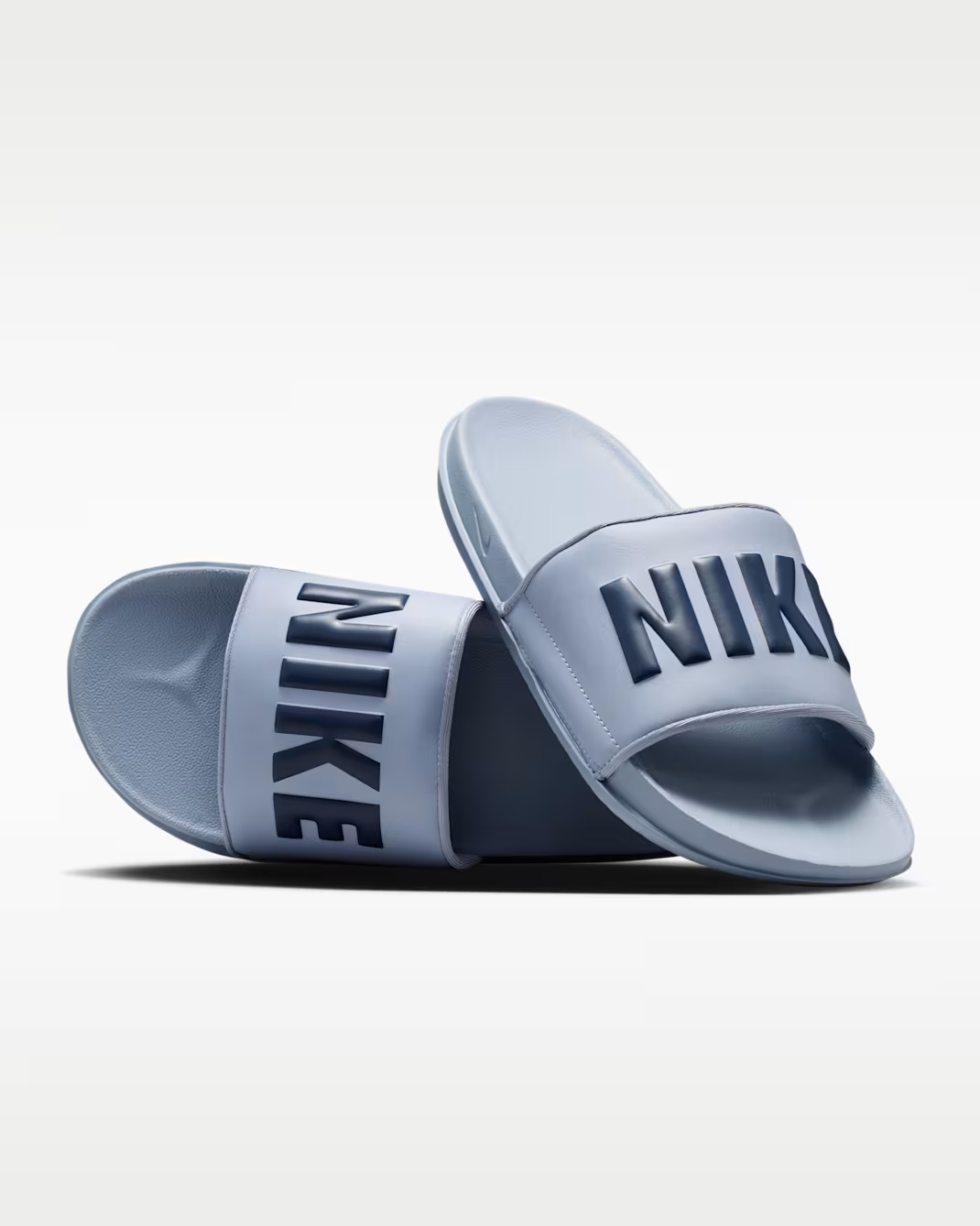 BQ4639-410 Nike Offcourt Slide Ashen Slate/Midnight Navy (Men's)