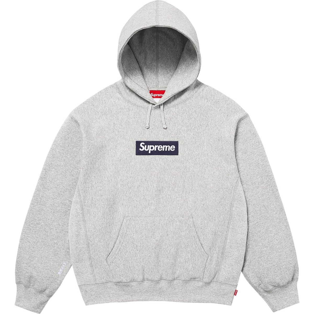 Supreme Box Logo Hooded Sweatshirt (25FW) Heather Grey