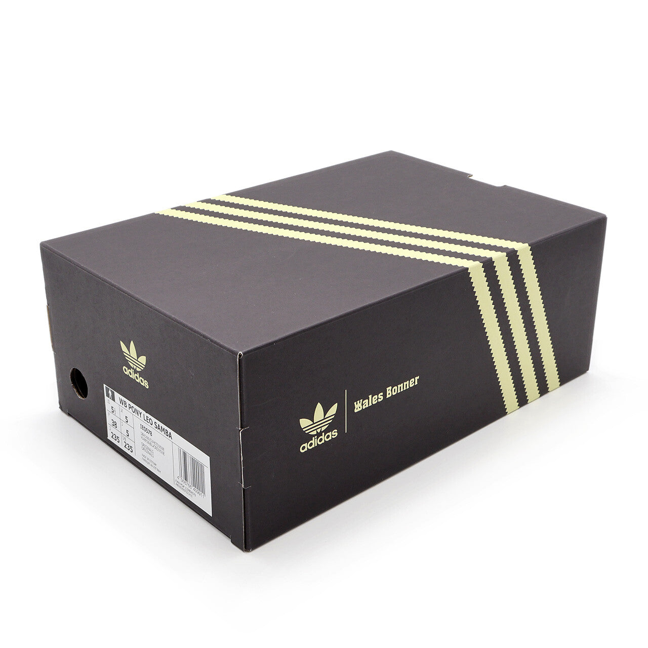 IE0578 Wales Bonner adidas Samba Pony Leo Low Fox Brown Sandy Beige Lucky (Men's