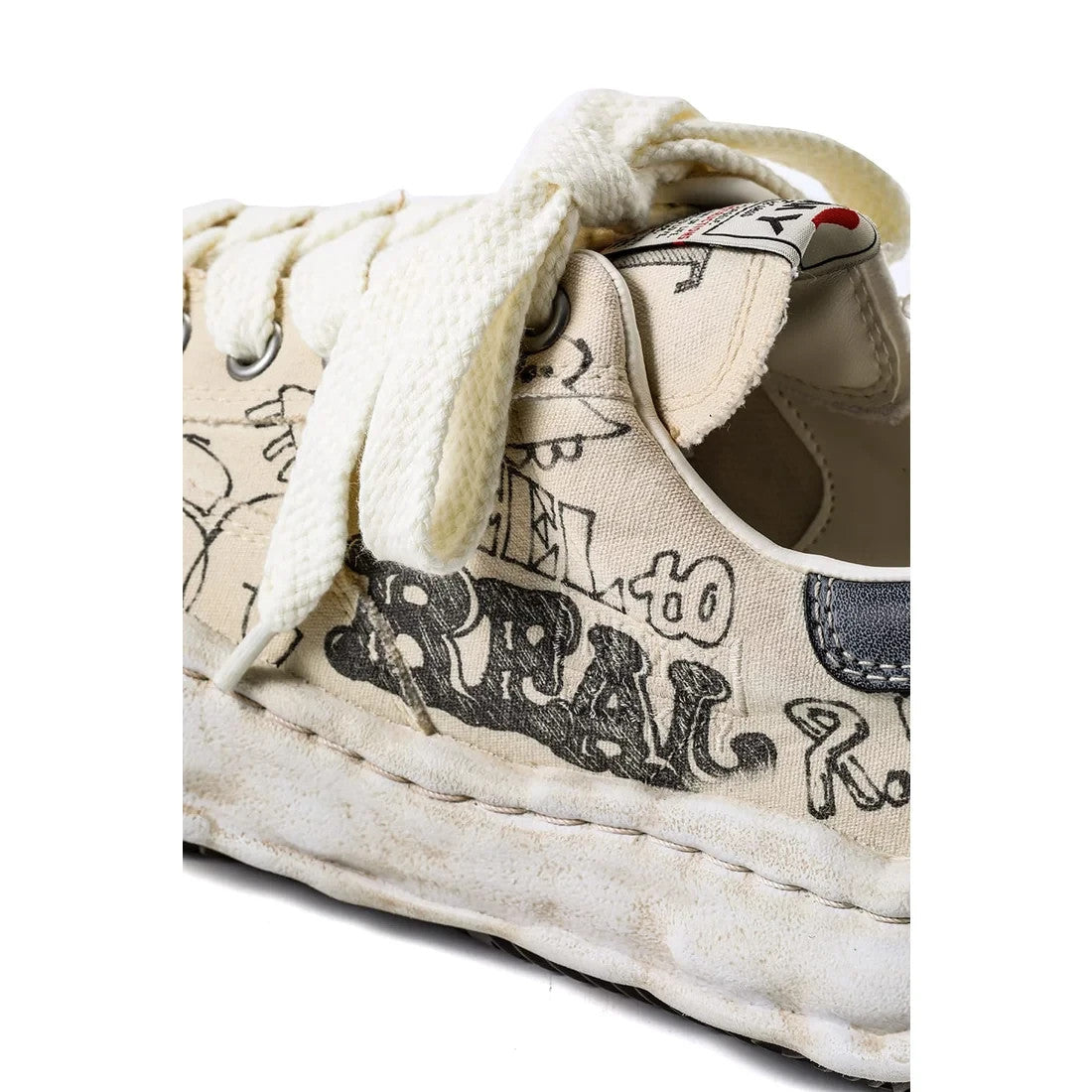A16FW730-WHITE Maison MIHARA YASUHIRO BLAKEY original sole graffiti (Men's)