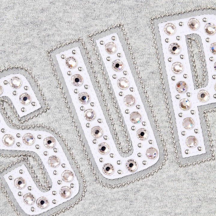 Supreme B.B. Simon Zip Up Hooded Sweatshirt Heather Grey