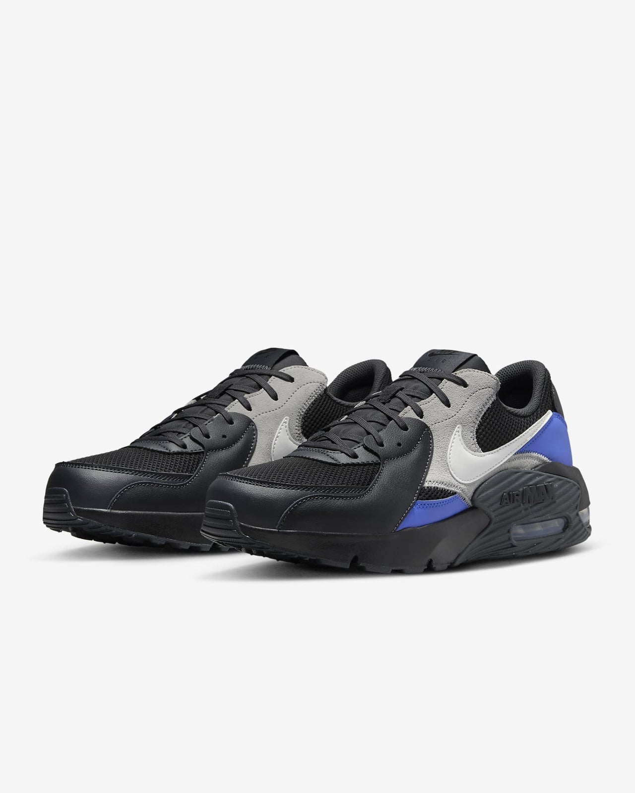FZ5486-001 Nike Air Max Excee Dark Smoke Grey Black Racer Blue Summit (Men's)