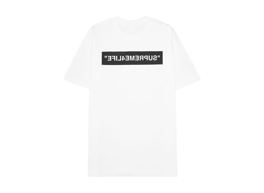 Supreme 4 Life Tee White