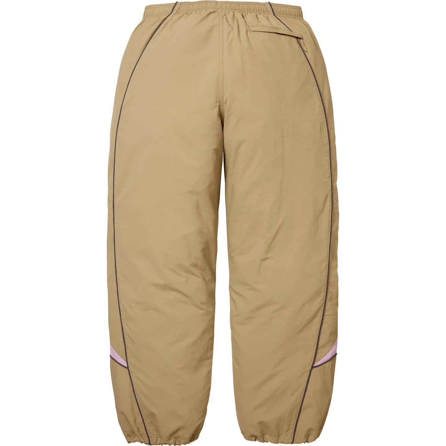 Supreme Contrast Piping Track Pant Tan