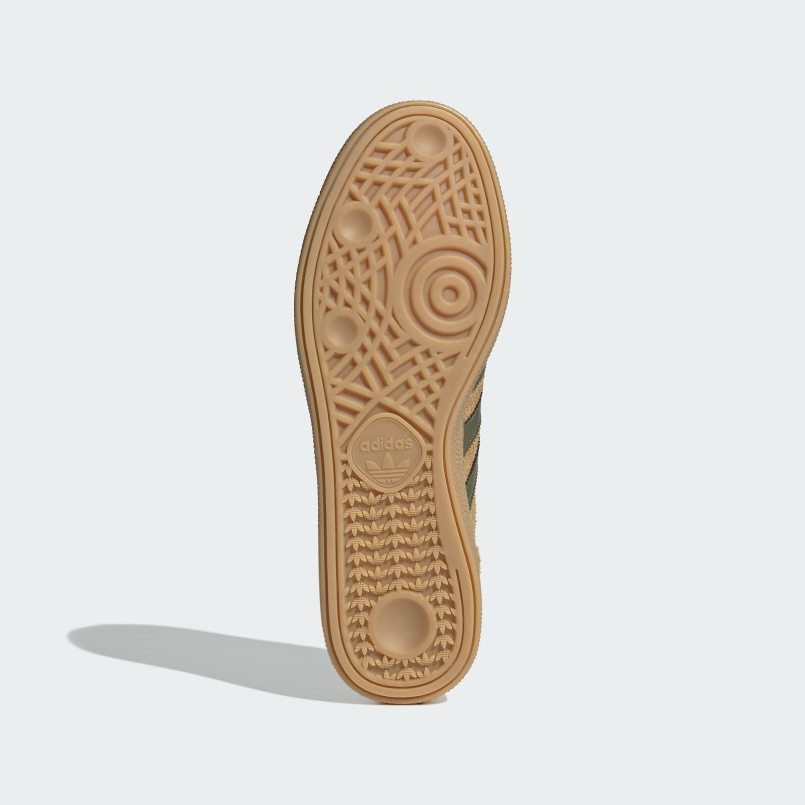 JQ8298 adidas Handball Spezial Golden Beige Focus Olive Gum (Men's)