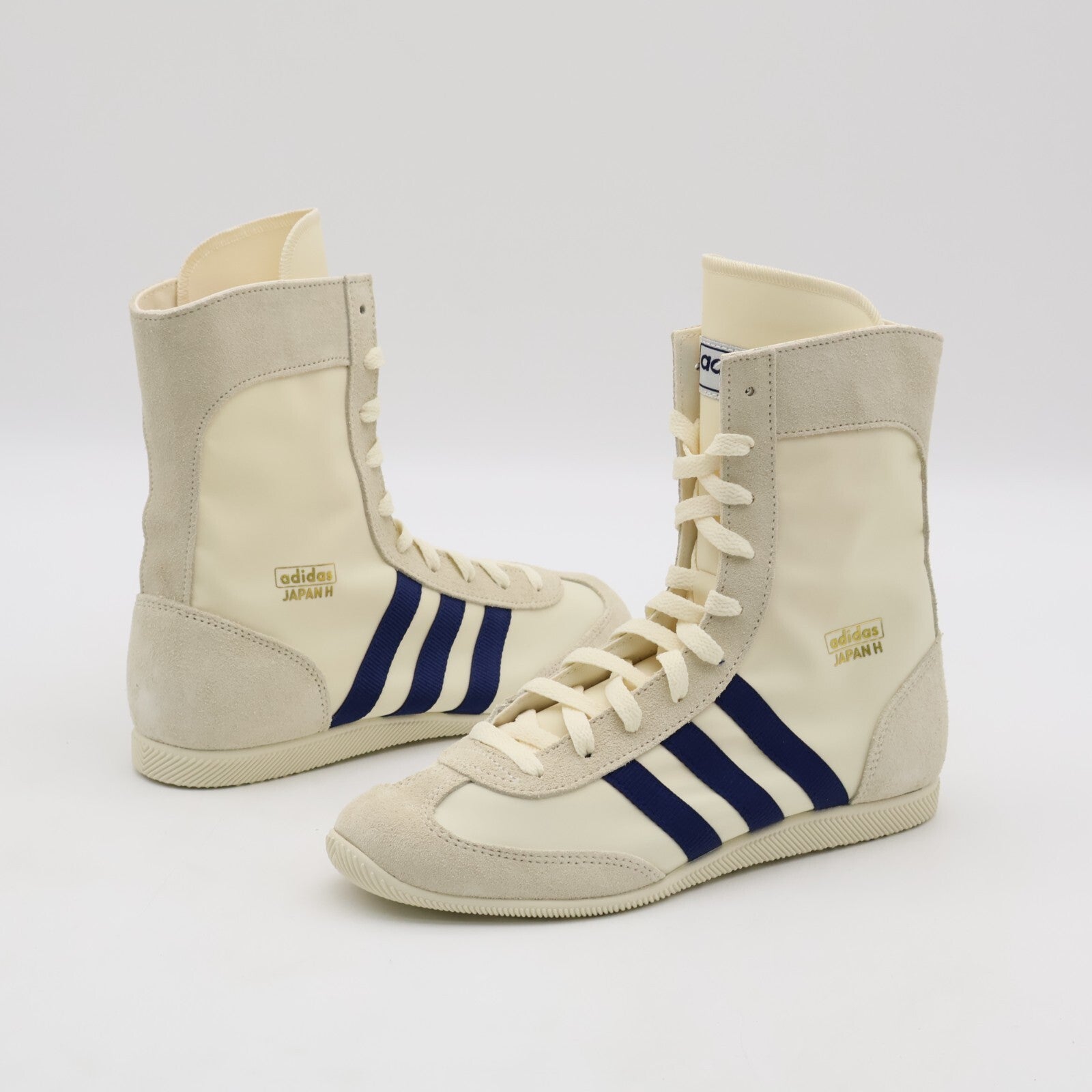 JR8123 adidas Originals Japan H Cream White Dark Blue Gold Metallic (Women's)