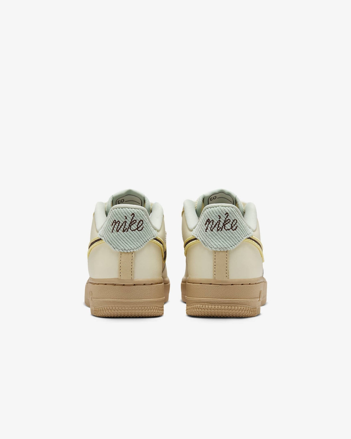 HQ3473-122 Nike GS Air Force 1 Low Coconut Milk Seafoam
