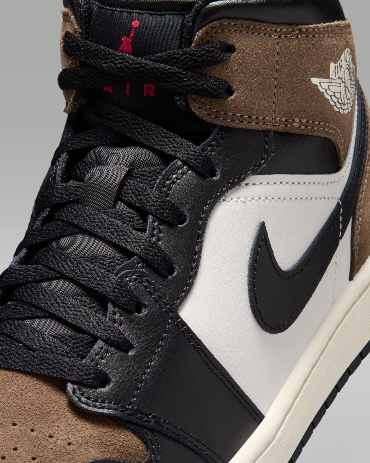 DQ8426-007 Nike Air Jordan 1 Mid "Black/Palomino" (Men's)