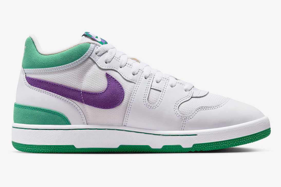 FZ2097-101 Nike Attack Court Green and Hyper Grape (Men's)