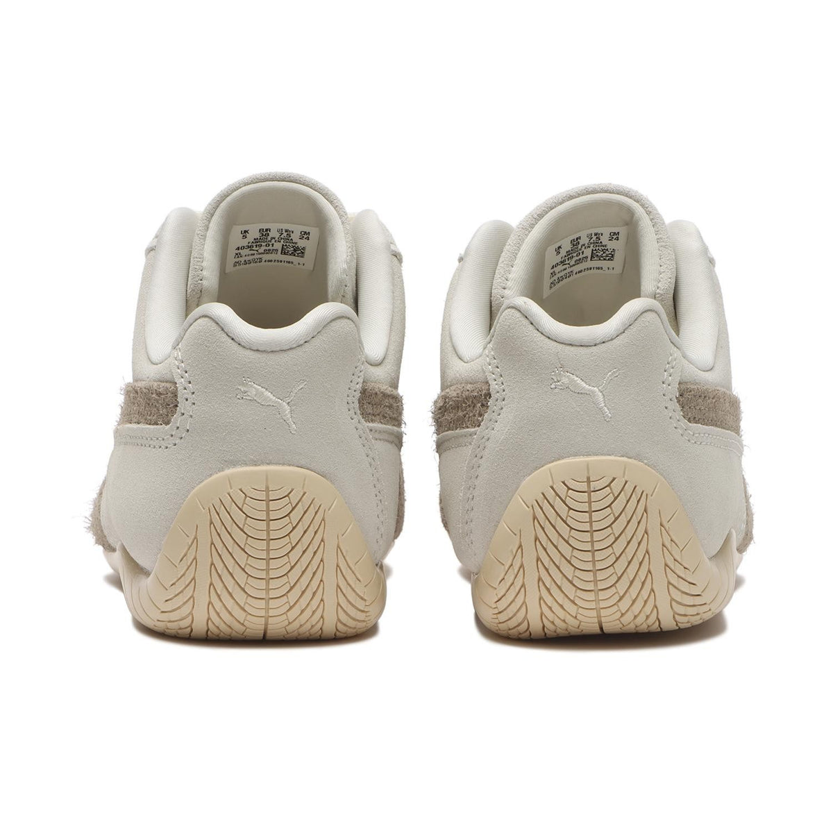 403619-01 Puma Speedcat Elevated Warm White Ice Coffee (Women's)