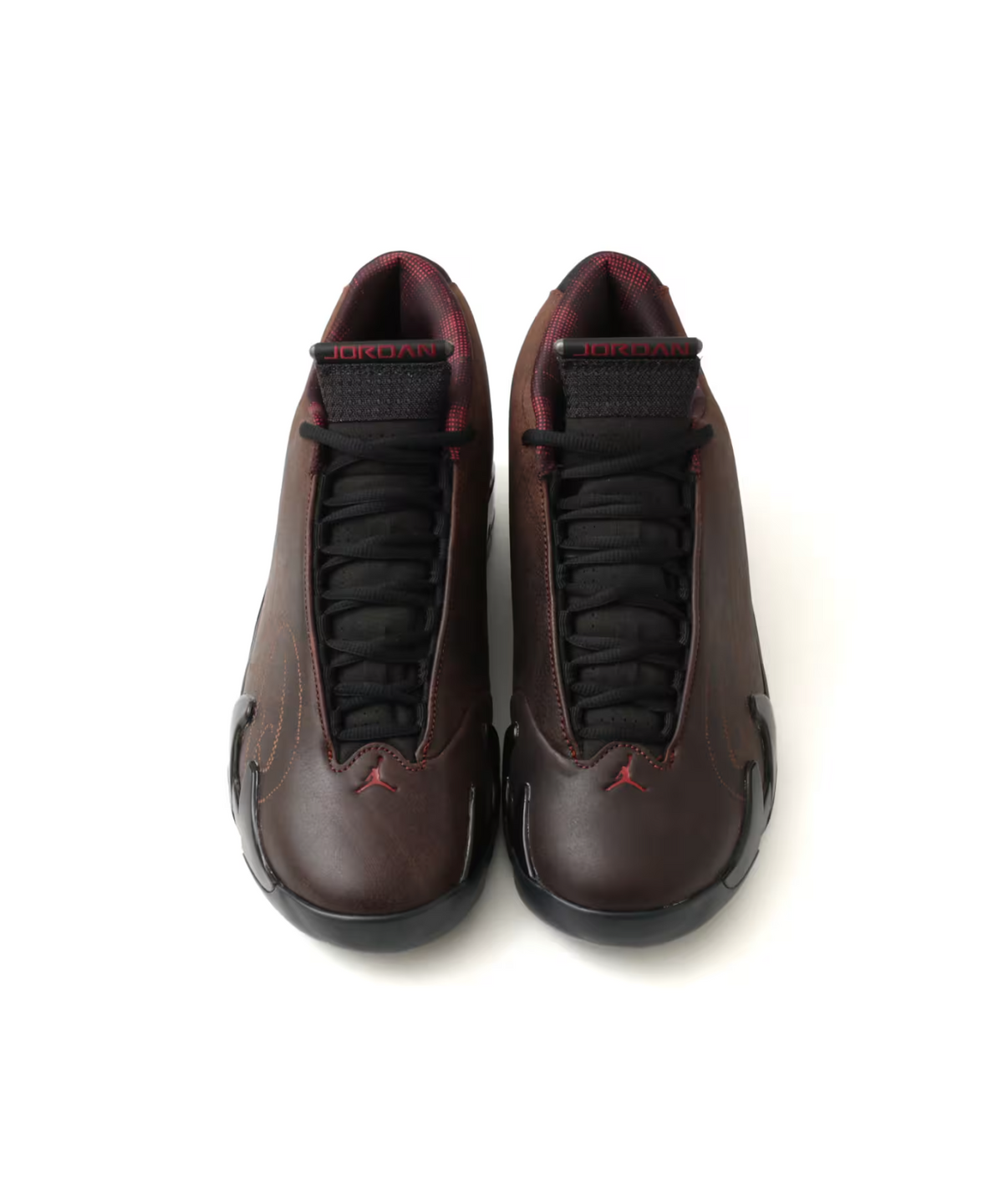 IQ5708-001 Mowalola Ã Nike Air Jordan 14 Retro SP "Black/Burnt Red" (Men's)