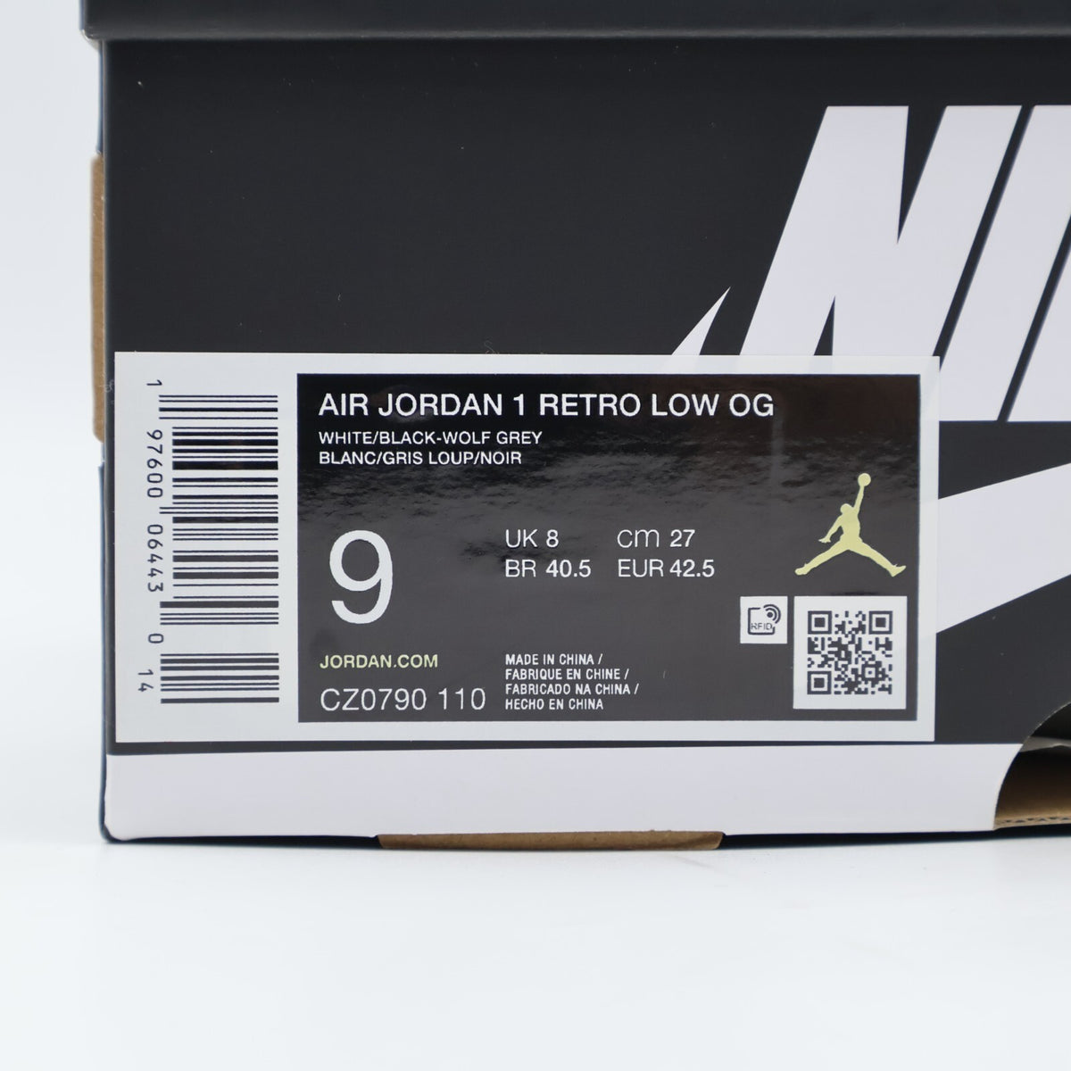 CZ0790-110 Nike Air Jordan 1 Retro Low OG Barons (Men's)