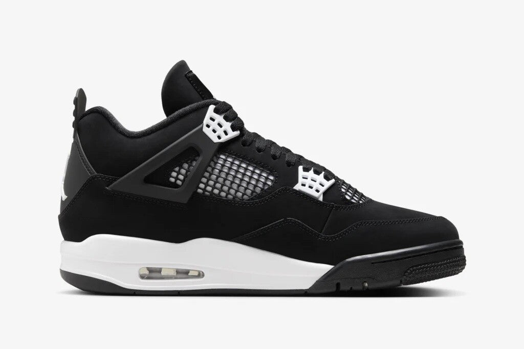 FQ8213-001 Nike GS Air Jordan 4 Retro White Thunder