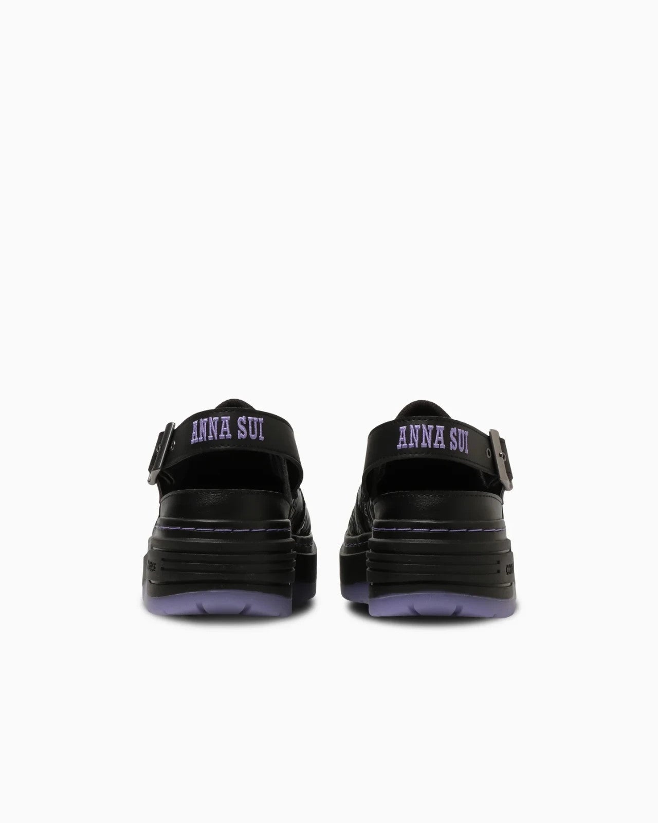 33702710 ANNA SUI Converse Weapon PLTS CLG OX Black Purple (Women's)