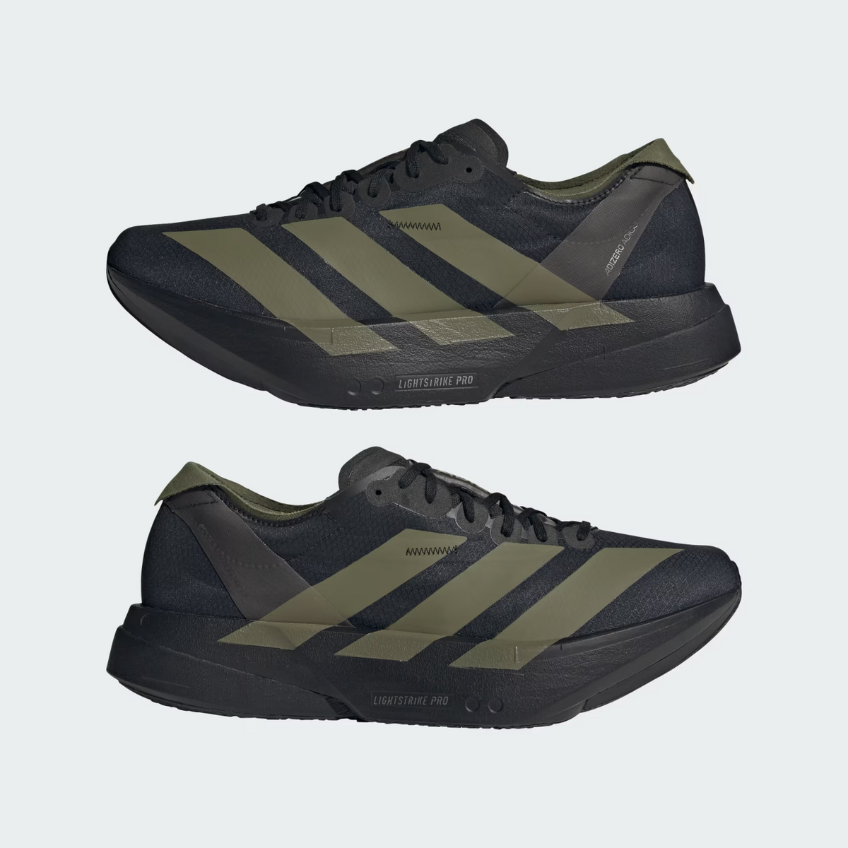JP6314 Adidas Adios Pro Marathon Racer Core Black Focus Olive (Men's)
